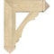 Ekena Millwork Olympic Arts & Crafts Rough Sawn Bracket, Douglas Fir, 6"W x 24"D x 28"H BKT06X24X28OLY03RDF - alternate 3